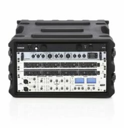 Gator 19 In. Deep 6U Molded Rack Case -travel storage Shop gator g pro 6u 19 gear front