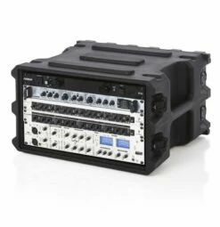Gator 19 In. Deep 6U Molded Rack Case -travel storage Shop gator g pro 6u 19 gear left