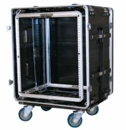 Gator 12U ATA Molded Shock Rack Case -travel storage Shop gator g shock 12l casters