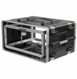 Gator 4U ATA Molded Shock Rack Case -travel storage Shop gator g shock 4l open left