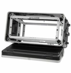 Gator 4U ATA Molded Shock Rack Case -travel storage Shop gator g shock 4l open lid