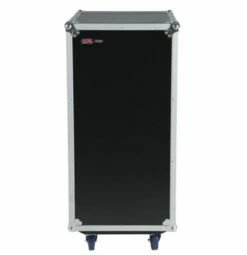 Gator 10U Top, 16U Side Pop-Up Console Rack Case W/ Casters