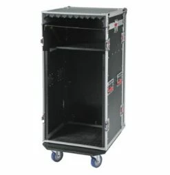 Gator 10U Top, 16U Side Pop-Up Console Rack Case W/ Casters -travel storage Shop gator g tour 10x16 pu empty left