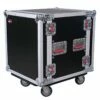 Gator 24 In. Deep 12U Rack Case W/ Casters