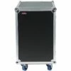 Gator 17 In. Deep 16U Rack Case W/ Casters -travel storage Shop gator g tour 16ucast closed front