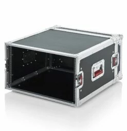 Gator 17 In. Deep 6U Rack Case -travel storage Shop gator g tour 6u open left