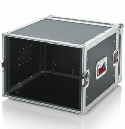 Gator 17 In. Deep 8U Rack Case 12 Gator 17 In. Deep 8U Rack Case -travel storage Shop gator g tour 8u open left