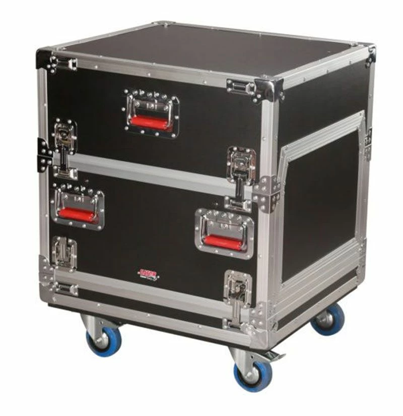 Gator 14U Top, 6U Side Slant Top Console Rack Case 3 Gator 14U Top, 6U Side Slant Top Console Rack Case