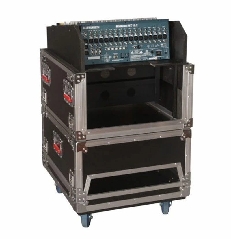 Gator 14U Top, 6U Side Slant Top Console Rack Case 8 Gator 14U Top, 6U Side Slant Top Console Rack Case - Image 6