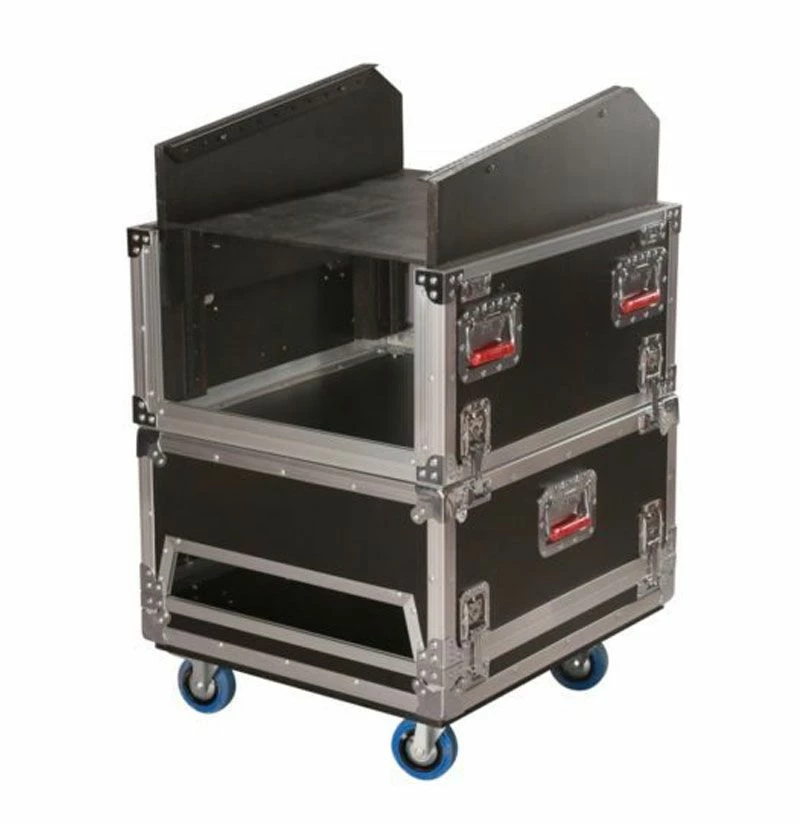 Gator 14U Top, 6U Side Slant Top Console Rack Case 6 Gator 14U Top, 6U Side Slant Top Console Rack Case - Image 4