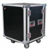 Gator 12U ATA Wood Flight Shock Rack Case W/ Casters 2 Gator 12U ATA Wood Flight Shock Rack Case W/ Casters -travel storage Shop gator g tour shk12 ca closed left