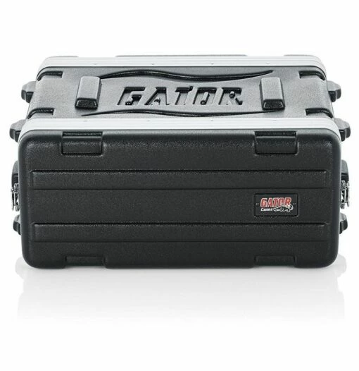 Gator 14.25 In. Deep 4U Molded Shallow Rack Case -travel storage Shop gator gr 4s closed front