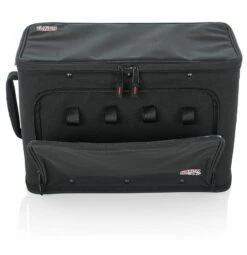 Gator 2U Lightweight Rack Bag -travel storage Shop gator gr rackbag 2u front open