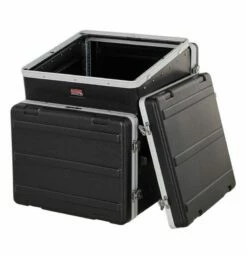 Gator 10U Top, 8U Side Slant Top Console Rack Case 11 Gator 10U Top, 8U Side Slant Top Console Rack Case -travel storage Shop gator grc 10x8 one lid