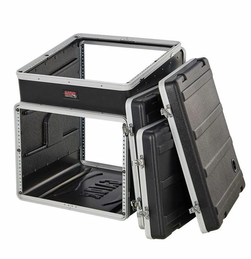 Gator 10U Top, 8U Side Slant Top Console Rack Case 8 Gator 10U Top, 8U Side Slant Top Console Rack Case - Image 6