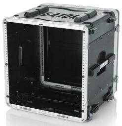 Gator 19 In. Deep 10U Molded Rolling Rack Case -travel storage Shop gator grr 10l open left