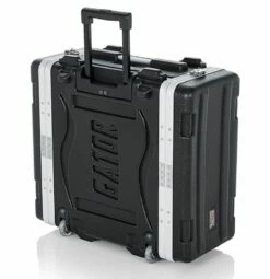 Gator 19 In. Deep 4U Molded Rolling Rack Case -travel storage Shop gator grr 4l upright