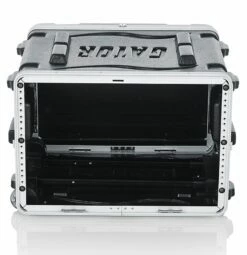 Gator 19 In. Deep 6U Molded Rolling Rack Case -travel storage Shop gator grr 6l open front