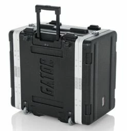 Gator 19 In. Deep 6U Molded Powered Rolling Rack Case -travel storage Shop gator grr 6pl us upright