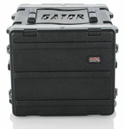 Gator 19 In. Deep 8U Molded Rolling Rack Case