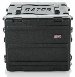 Gator 19 In. Deep 8U Molded Powered Rolling Rack Case