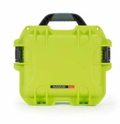 Nanuk 905 Small Case With Pick N Pluck Foam -travel storage Shop nanuk nk905 lime closed front 2