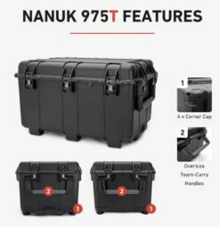 Nanuk 975T Large Case With No Foam -travel storage Shop nanuk nk975t features