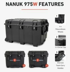 Nanuk 975W Large Case With No Foam 9 Nanuk 975W Large Case With No Foam -travel storage Shop nanuk nk975w features
