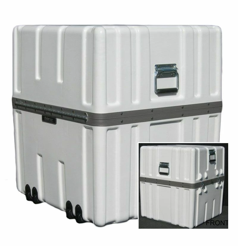 Parker SW2424-27TFF Wheeled Shipping Case With Take Off Lid And Solid Layered Foam Interior 3 Parker SW2424-27TFF Wheeled Shipping Case With Take Off Lid And Solid Layered Foam Interior