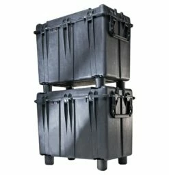 Pelican 0500 Large Transport Case With Pick N Pluck Foam -travel storage Shop pelican 0500 black stacked