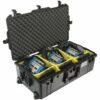 Pelican 1615 Air Wheeled Case With Padded Dividers -travel storage Shop pelican 1615air dividers equipment black