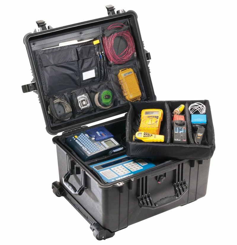 Pelican 1624 Large Wheeled Transport Case With Padded Dividers 4 Pelican 1624 Large Wheeled Transport Case With Padded Dividers - Image 2