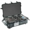Pelican 1670 Large Wheeled Transport Case With Pick N Pluck Foam -travel storage Shop pelican 1670 foam equipment black