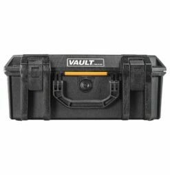 Pelican V300 Vault Large Pistol Case -travel storage Shop pelican v300 black closed front 1