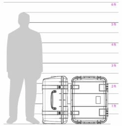 Seahorse SE1220 Large Protective Case With Foam 13 Seahorse SE1220 Large Protective Case With Foam -travel storage Shop seahorse se1220 measure