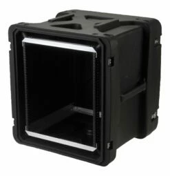 SKB 20 In. Deep 12U Roto Shock Rack -travel storage Shop skb 1skb r912u20 open left