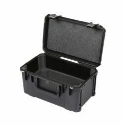 SKB 9 In. Deep 3U Injection Molded Shallow Fly Rack W/ Wheels -travel storage Shop skb 3i 2011m103u empty left