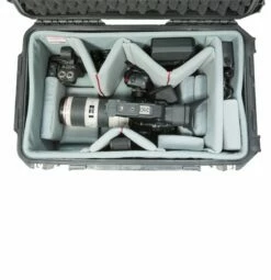 SKB ISeries 3i 2213-12 Wheeled Shipping Case W/ Think Tank Dividers 12 SKB ISeries 3i 2213-12 Wheeled Shipping Case W/ Think Tank Dividers -travel storage Shop skb 3i 2213 12b dividers upclose