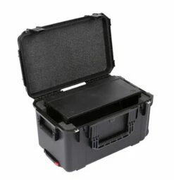 SKB 9 In. Deep 4U Injection Molded Shallow Fly Rack W/ Wheels -travel storage Shop skb 3i 2213m124u rack right