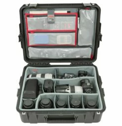 SKB ISeries 3i 2217-8 Shipping Case W/ Think Tank Dividers & Lid Organizer