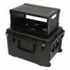 SKB 13 In. Deep 4U Injection Molded Fly Rack W/ Wheels -travel storage Shop skb 3i 2217m124u closed left