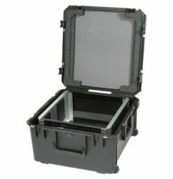 SKB 10 In. Deep 10U Removable Fly Rack W/ Wheels -travel storage Shop skb 3i 22221210u open left