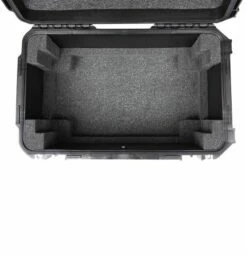 SKB 20 In. Deep 6U Injection Molded Fly Rack W/ Wheels -travel storage Shop skb 3i 2424m146u empty upclose