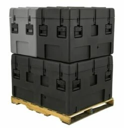 SKB 3R Series 4436-24 Stackable Transport Accessory Case W/ Wheels -travel storage Shop skb 3r4436 24b pallet stack