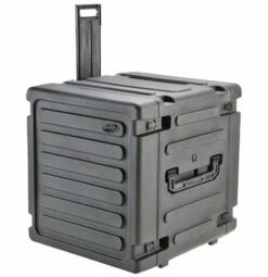SKB 20 In. 12U Roto Shockmount Rolling Rack -travel storage Shop skb 3skb r12u20w handle
