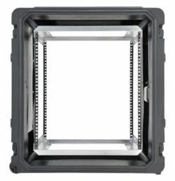 SKB 20 In. 12U Roto Shockmount Rolling Rack -travel storage Shop skb 3skb r12u20w open front