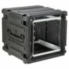 SKB 20 In. 12U Roto Shockmount Rolling Rack 2 SKB 20 In. 12U Roto Shockmount Rolling Rack -travel storage Shop skb 3skb r12u20w open right