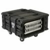 SKB 24 In. Deep 4U Roto Shock Rack -travel storage Shop skb 3skb r904u24 open right