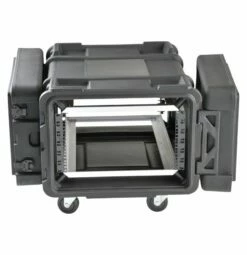SKB 28 In. Deep 6U Roto Shock Rack -travel storage Shop skb 3skb r906u28 open front