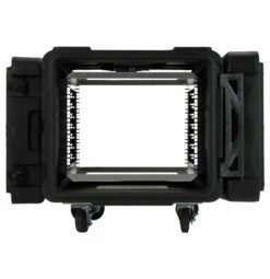 SKB 28 In. Deep 8U Roto Shock Rack -travel storage Shop skb 3skb r908u28 open front